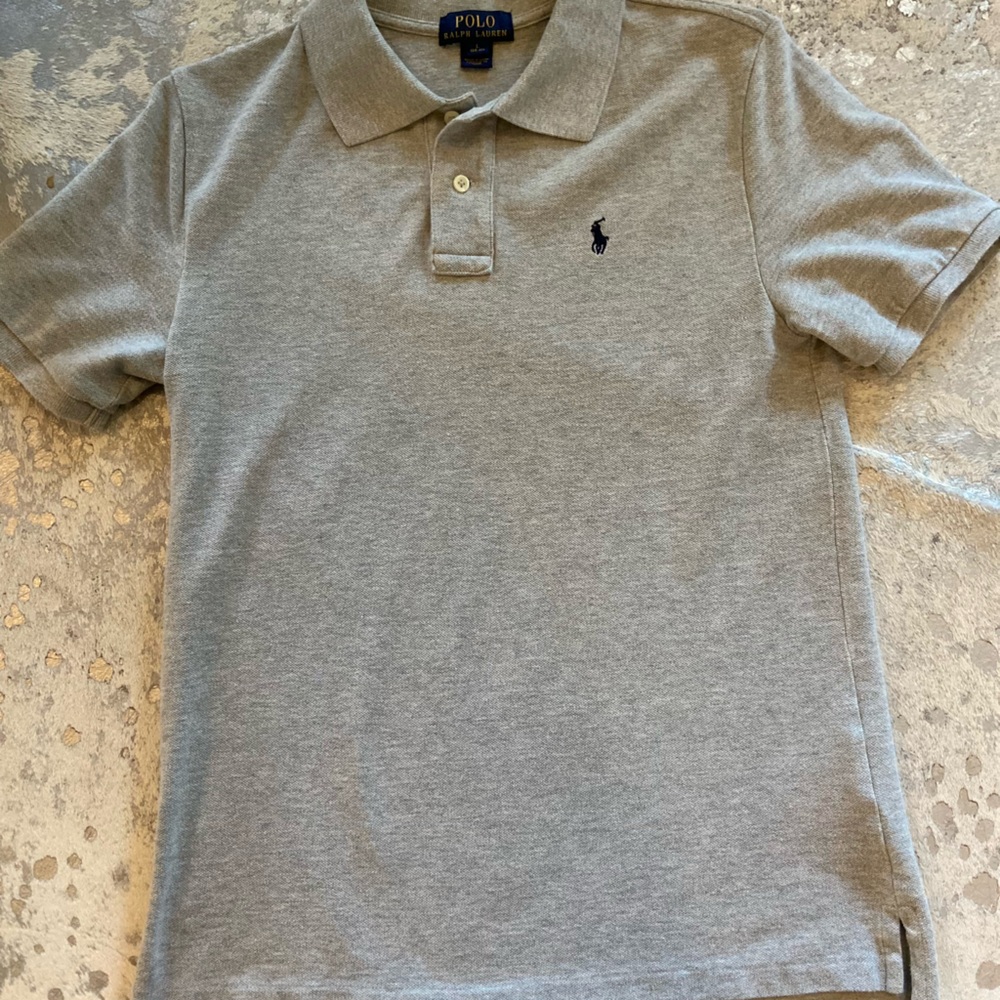 Ralph Lauren Heather Gray Polo Shirt